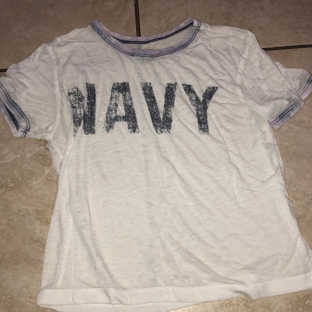 Navy shirt
